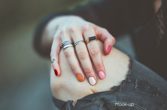 Lesbian Pride Nail Polish Set